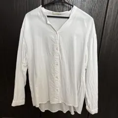 ホワイト 長袖シャツのサムネイル