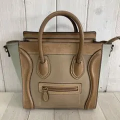 CELINE セリーヌ ショルダー/ハンドバッグ 2way ラゲージ ナノ