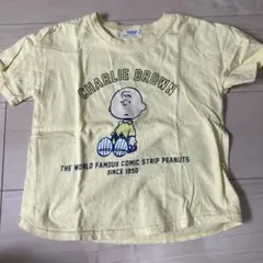 PEANUTS チャーリーブラウン 半袖Tシャツ 100cmのサムネイル