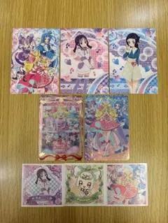 プリキュア カード シール グミカード 8点セット