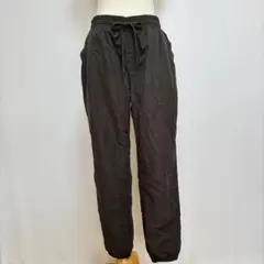 Freude裏起毛ジョガーパンツ（L）オリーブ系　保温　アウトドア