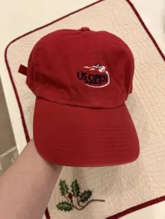 【新品】US OPEN 2004 キャップ レッド