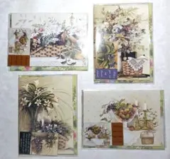 パットリヒター 封筒付きカード４点セット