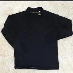 Mizunoブレスサーモハイネックシャツ ブラック 長袖 アンダーシャツ