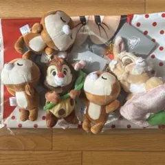 ２０２６年　ディズニー福袋プラッシュkeyチェーン　セット