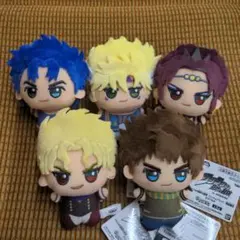 ジョジョの奇妙な冒険 ファントムブラッド戦闘潮流ちびぐるみ　全5種セット