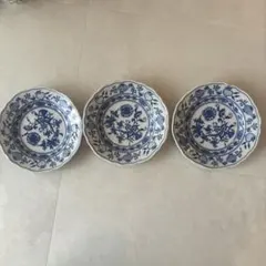 ZWIEBELMUSTER チェコマイセン ブルーオニオン 2個セット Cesky Porcelain Dubi Meissen XXX Zwiebelmuster Blue Onion, Salad