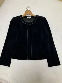 アリスバーリー　ノーカラージャケット　ブラック　11号