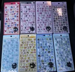 サンリオ　文字　moji ボンボンドロップシール　ボンドロ　全８種セット