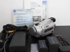 動作確認済】SONY DCR-TRV17 ビデオカメラ バッグ付き - メルカリ