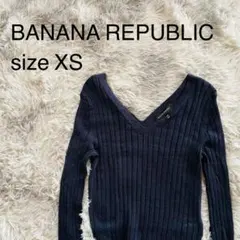【極美品】BANANA REPUBLIC メリノウール100% Vネックのサムネイル