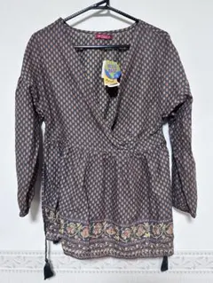 新品　Amina チュニック エスニック柄 インド製のサムネイル