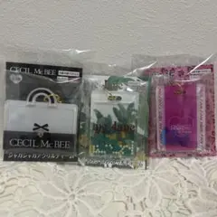 CECIL McBEE セシルマクビー ショッパー風シャカシャカアクリルチャーム