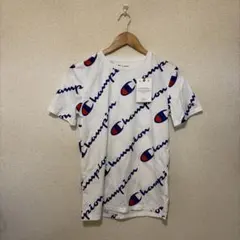 Champion ロゴプリント Tシャツ Lサイズ ホワイト