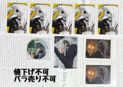 チェンソーマン ぱしゃこれ 箔押しクリアカード 缶バッジ 暴力の魔人