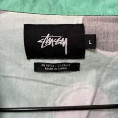 Stussy ドット柄 半袖シャツ L