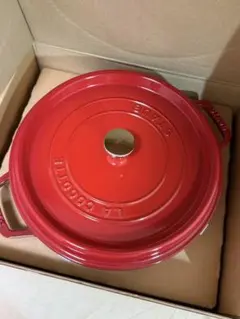 STAUB La Cocotte 26cm レッド 鋳物ホーロー鍋 - メルカリ
