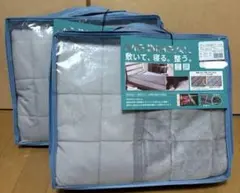 シングル メディヒール ウォーム敷パッド グレー　２点セット　ワークマン