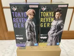 東京リベンジャーズ　一番くじ　聖夜決戦編ver.2 D、E賞 乾、九井フィギュア
