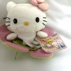 平成　レトロ　サンリオ　ハローキティ　きんちゃく　パペット　ぬいぐるみ