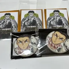 鬼滅の刃 柱展 キービジュアル ランダムコレクションフォト 缶バッジ 悲鳴嶼行冥