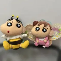 クレヨンしんちゃん、ひまわり ぬいぐるみ2体セット