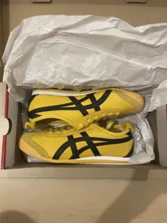 オニツカタイガー MEXICO 66 イエロー ブラック 23新品