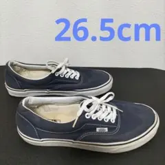 VANS エラ　ネイビー スニーカー 26.5cm