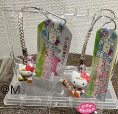 ご当地キティ岡山県桃太郎セット未開封.根付.レア