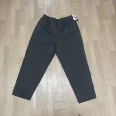 裏起毛 パンツ グレー 3L