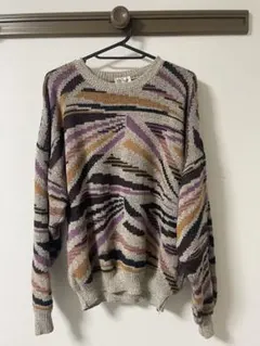 vintage 古着　ニット　made in italy