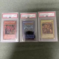 遊戯王 三幻神 初期シークレット PSA10 オシリス オベリスクラーG4