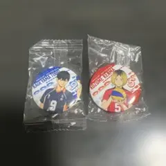 【非売品】ハイキュー×くら寿司 影山飛雄　孤爪研磨 缶バッジ