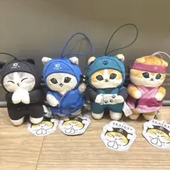 mofusand 忍者にゃんマスコット 全4種コンプリートセット