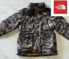 THE NORTH FACE カモフラ柄 中綿コート 110cm