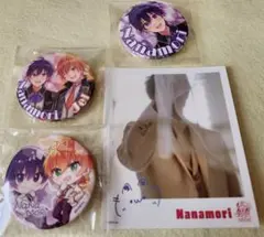 すとぷり　ななもり。　缶バッチ+ブロマイド