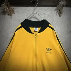 モ*ー様 【希少カラー】adidas トラックジャケット オレンジ×ブラック バ