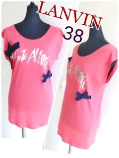 ランバンオンブルー ピンク系 Tシャツ リボン サイズ38のサムネイル