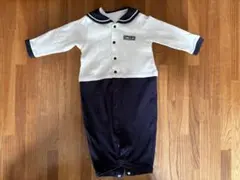 【新品】【値下げ】COMME CA ISM セーラー風 ロンパース カバーオールのサムネイル