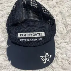 PEARLY GATES メッシュキャップ　ネイビー 1989年