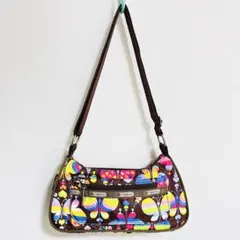 レスポートサック ショルダーバッグ チョウ柄 蝶々柄 ハート柄2way