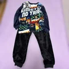 鬼滅の刃 キッズパジャマ ネイビー140センチ