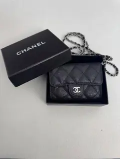 CHANEL シャネル クラシック チェーンウォレット ミニショルダーバッグ