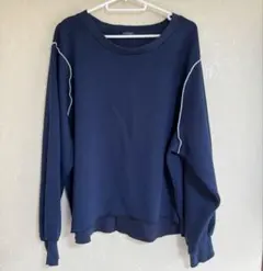 Sweet Fleur ネイビー 長袖カットソー