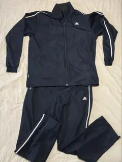 adidas アディダス ネイビー ジャージ 上下 セット