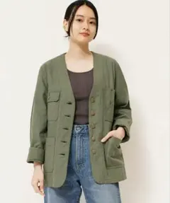 JOHNBULL ノーカラージャケット Mサイズ