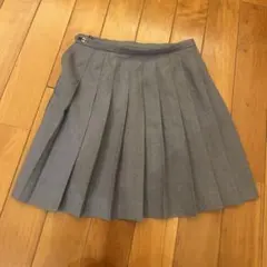 Eastboy Venus グレー プリーツミニスカート