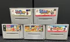 スーパーファミコン がんばれゴエモンシリーズ全5種類セット まとめ買い歓迎 Y-
