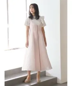 CELFORD　セルフォード　ふくれジャガードジャンパードレス　32 新品未使用