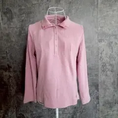 ✨MCGREGOR✨マックレガー♡ポロシャツ♡ニット♡長袖♡ピンク系(M)